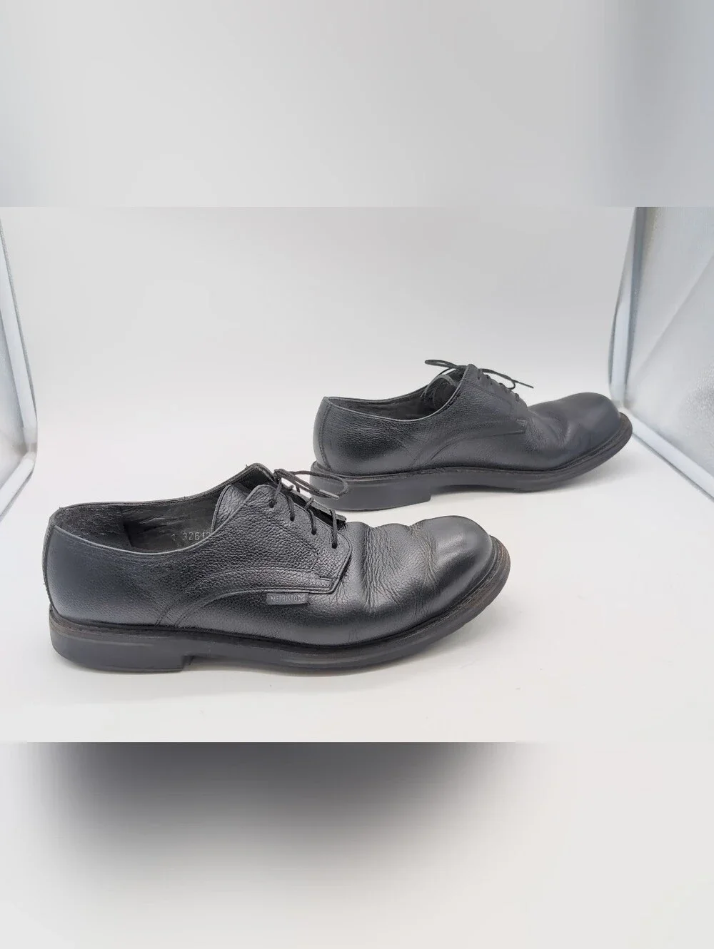 Mephisto Men’s Black Leather Comfort Oxfords – Goodyear Welt – Size 9